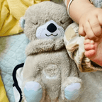 Calmaura - Breathing Otter Plush Relaxation companion with soothing vibrations and calming light