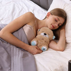 Calmaura - Breathing Otter Plush Relaxation companion with soothing vibrations and calming light
