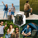 Camochair Pack – 3-in-1 Backpack, Cooler & Folding Chair for Outdoor Adventures