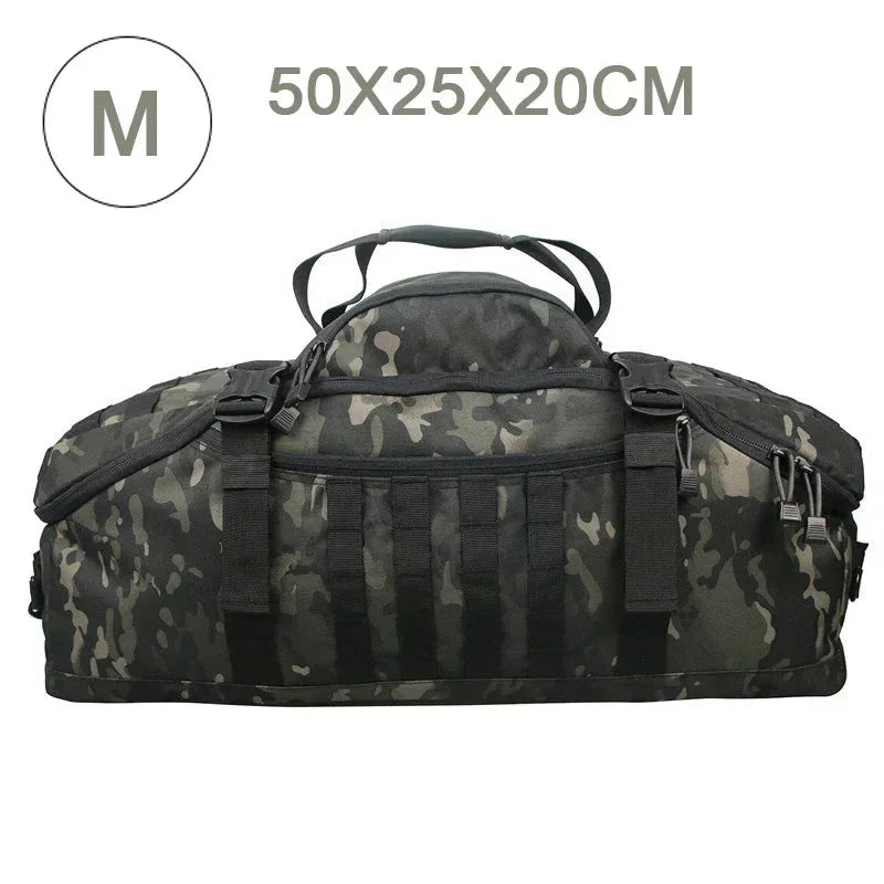 Large Tactical Travel and Backpack - TrailTrek Duffle