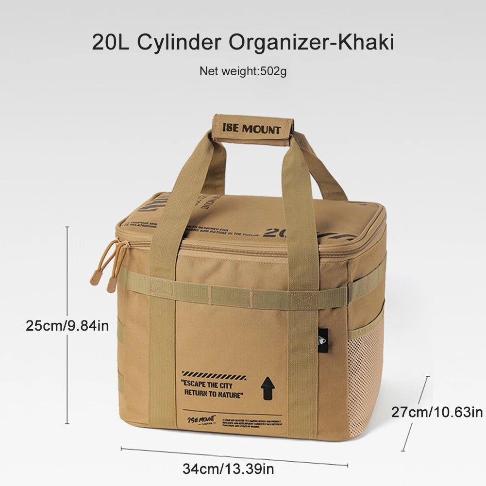 CAMPHOLD – 20L Outdoor Organizer Bag for Travel & Camping