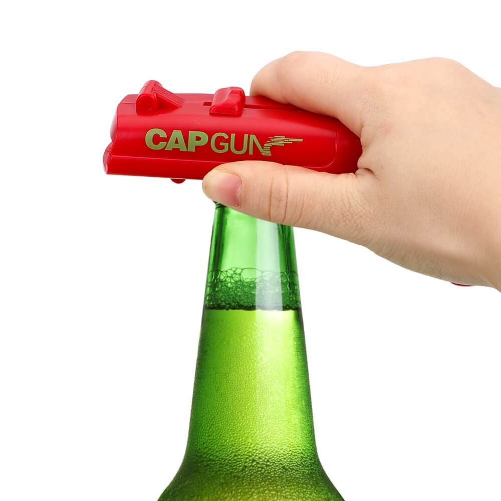 Cap-launching Bottle Opener "BlastCap" – Up to 16 meter range