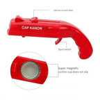 Cap-launching Bottle Opener "BlastCap" – Up to 16 meter range