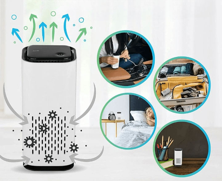 Air purifier - Healthy breathing - Fresh and clean atmosphere