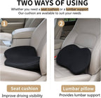 Car Seat Cushion with Memory Foam Support