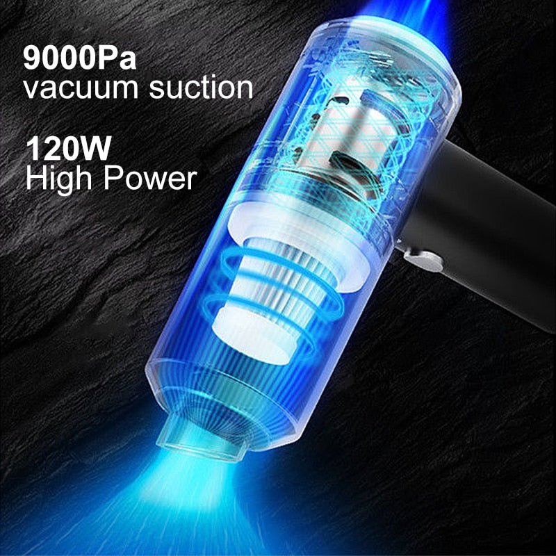 Car Vacuum Cleaner (Buy1 Take1)Limited Time Offer