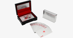 Silver Plated Playing Cards