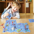 Carpuzzle – Creative race track puzzle with car & accessories