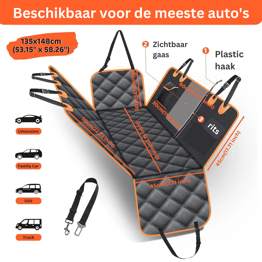 TravelGuard Protector – Luxury Seat Cover for Pets