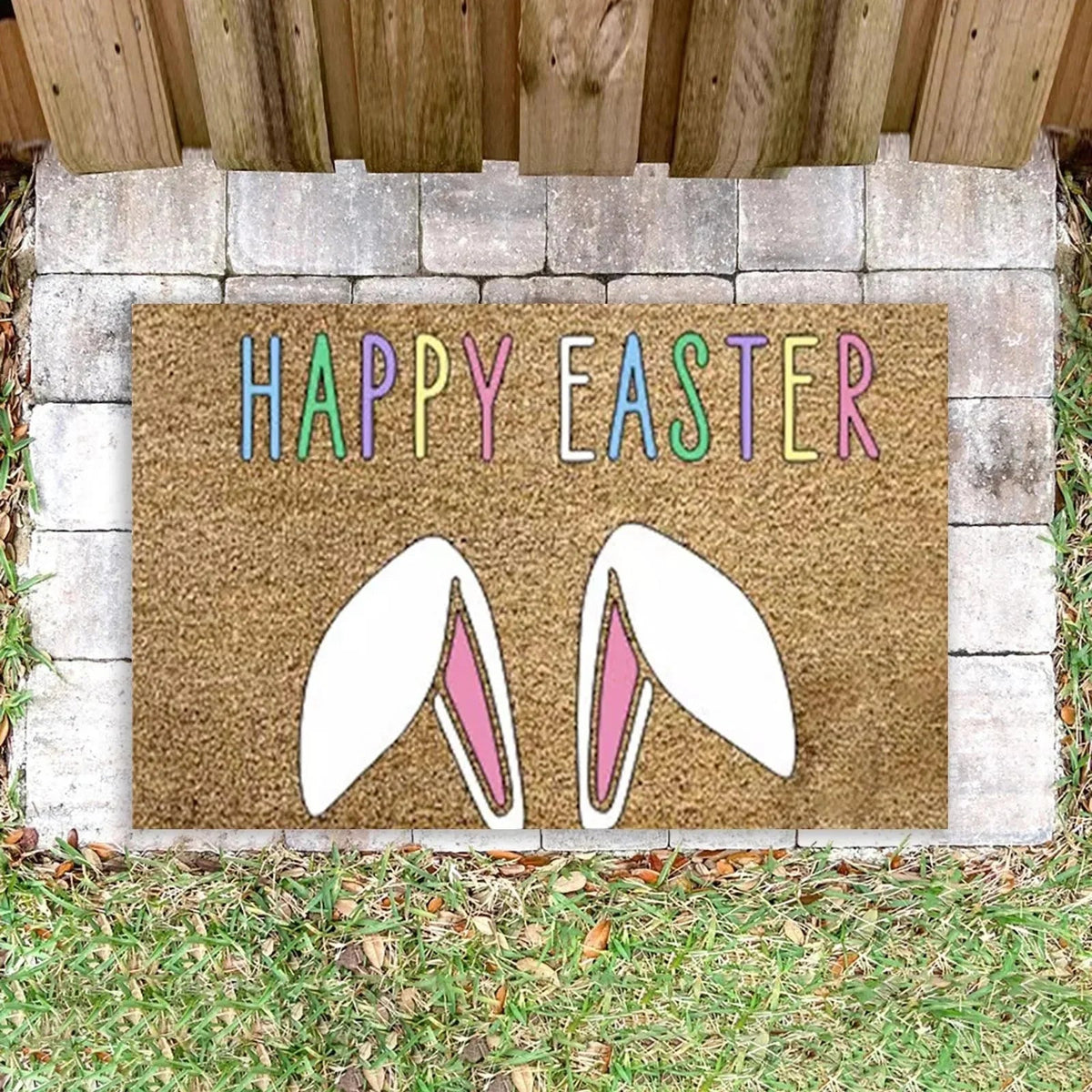 Cartoon Bunny Rabbit Non-Slip Doormat