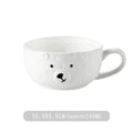 Sweet polar bear mug made of ceramic