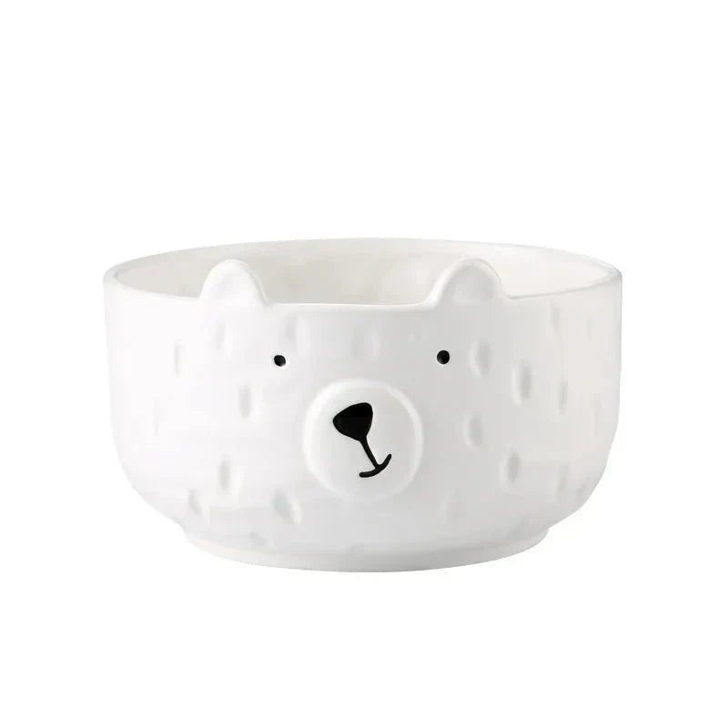 Sweet polar bear mug made of ceramic