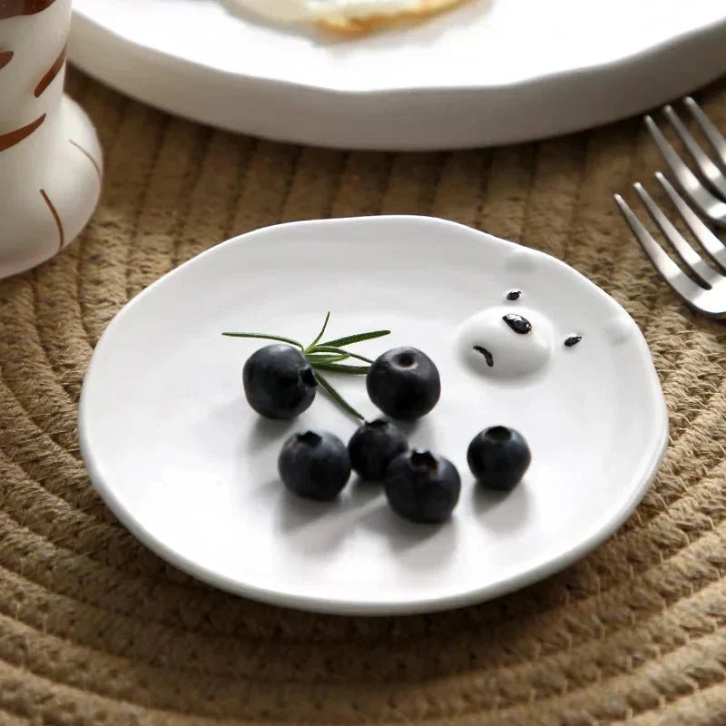 Sweet polar bear mug made of ceramic
