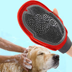 Massage care glove for dogs and cats