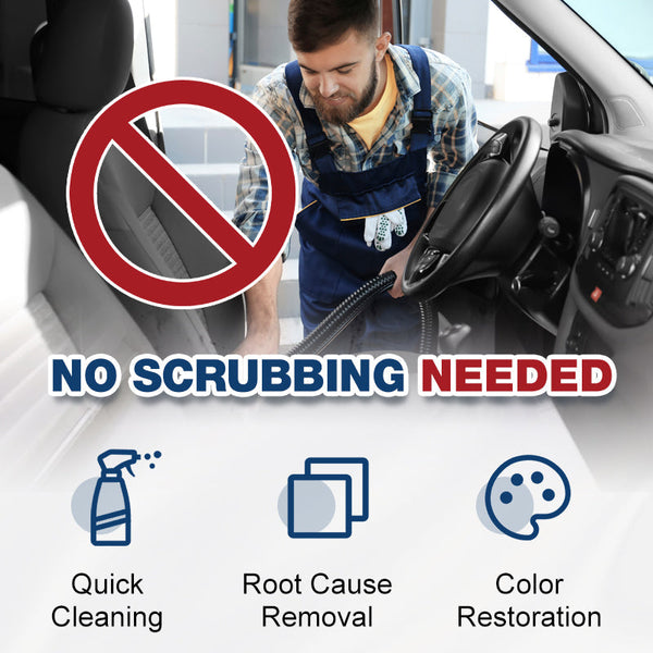 Multifunctional Car Interior Foam Cleaning Set