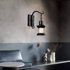 Wall light vintage metal industrial sconce