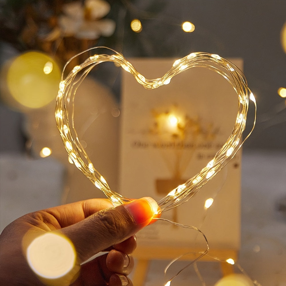 Fairy String Lights Battery Powered Warm White