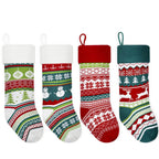 Christmas Stockings Candy Knitted Bag Wool