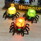 Halloween Decoration – Spiderback Ornament with Candle and Eyeball Designs