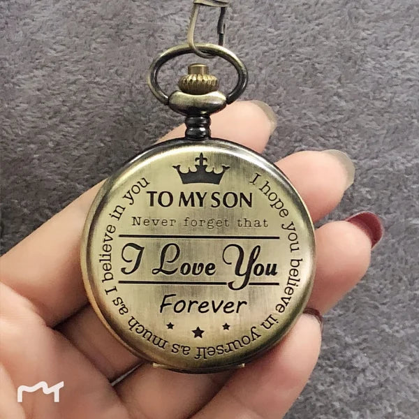Best Gift-Pocket Chain Watch With Quartz