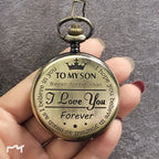 Best Gift-Pocket Chain Watch With Quartz