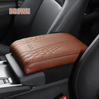 Exclusive logo armrest cushion for the armrest cover in the car