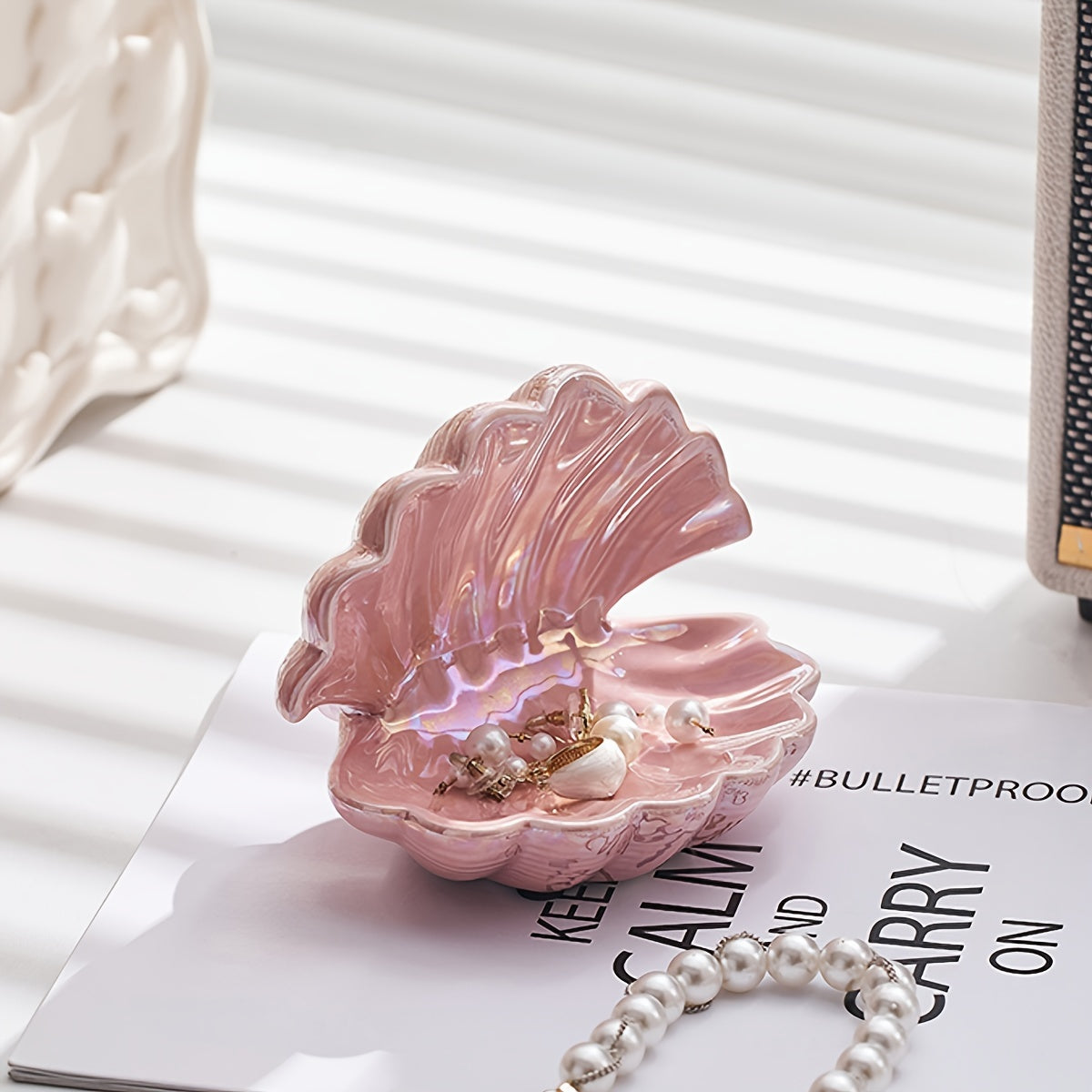 ArtBowl - Elegant Porcelain Jewelry Dish for Decoration