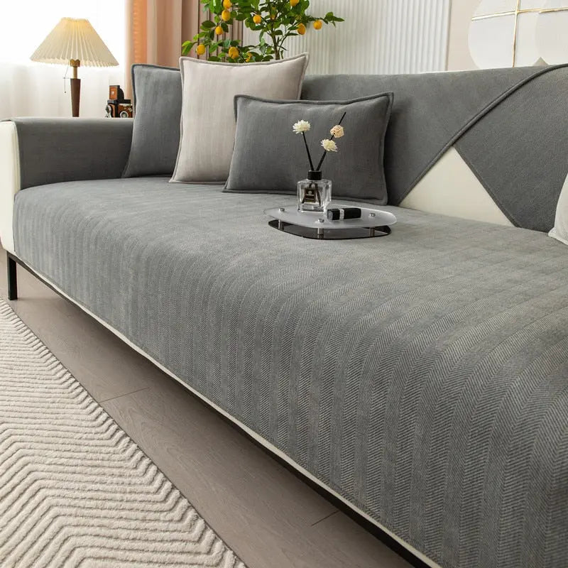 GripMeister Sofa cover — No more slipping, just pure relaxation on your sofa!