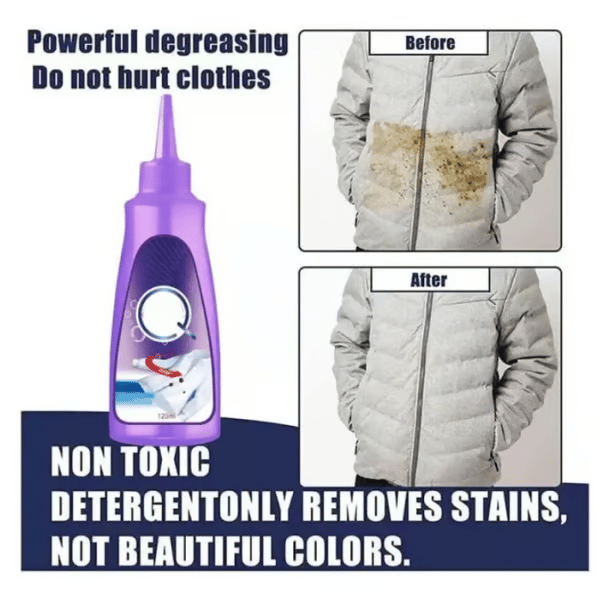 Enzyme Stain Remover — Fast-Acting Laundry Cleaner for All Fabric Types