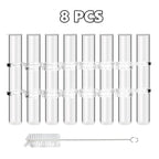 Flexible Flower Vases with Hinges | Modern Glass Tube Vase