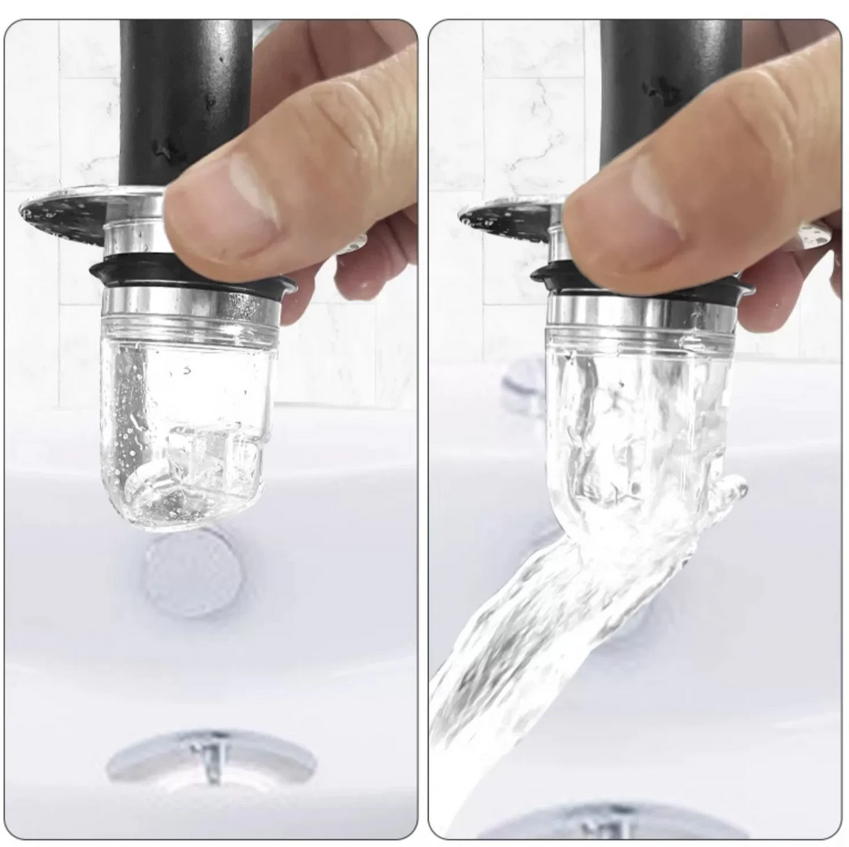 CleanSeal Universal Pop-Up Sink Plug