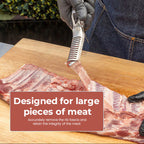 Rib Membrane Remover Tool | Stainless Steel | Ergonomic Handle | Easy Meat Prep