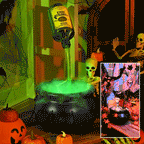 Halloween floating bottle decoration