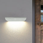 Modern Waterproof Curved Outdoor Wall Lamp