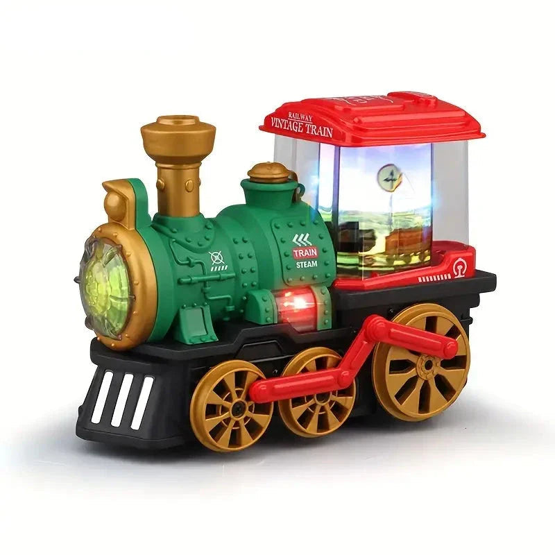 Intelligent Children's Steam Locomotive with Real Steam