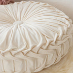 VelvetGlow - Soft Round Cushion for Cozy Spaces