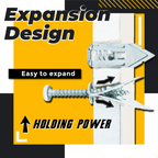 WallViper Drywall Anchors and Screws Kit