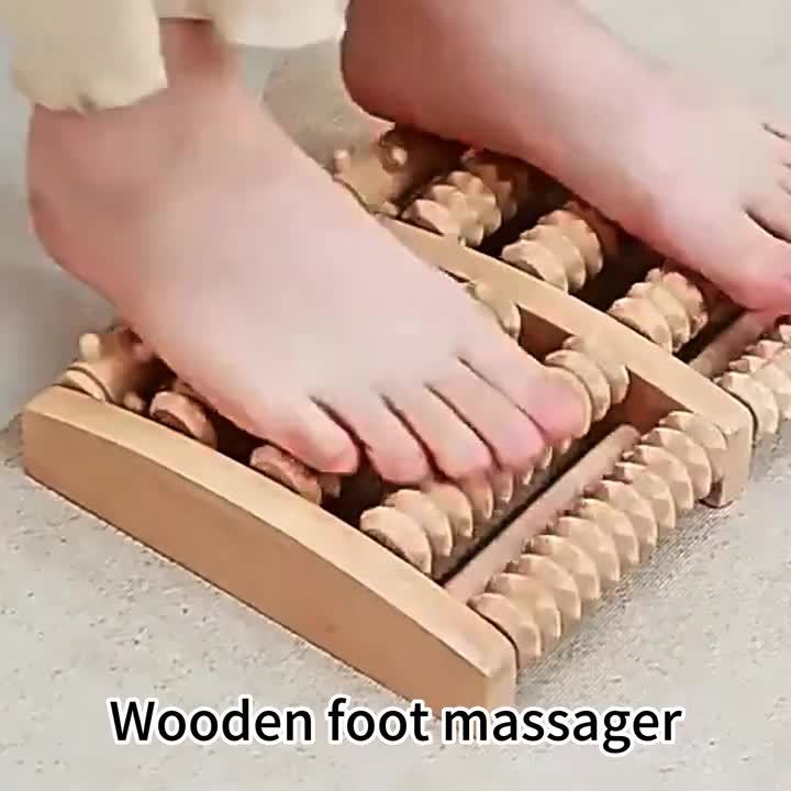 Wooden Foot Roller – Reduce Tension and Stimulate Circulation