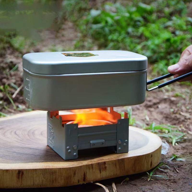 Ultra-Lightweight Folding Ironwood Pocket Size Burner