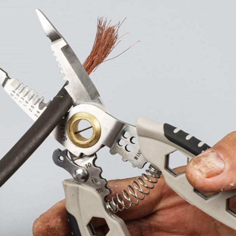 7-Inch Stripping Tool – Multifunctional Tool for Stripping and Cutting Wires