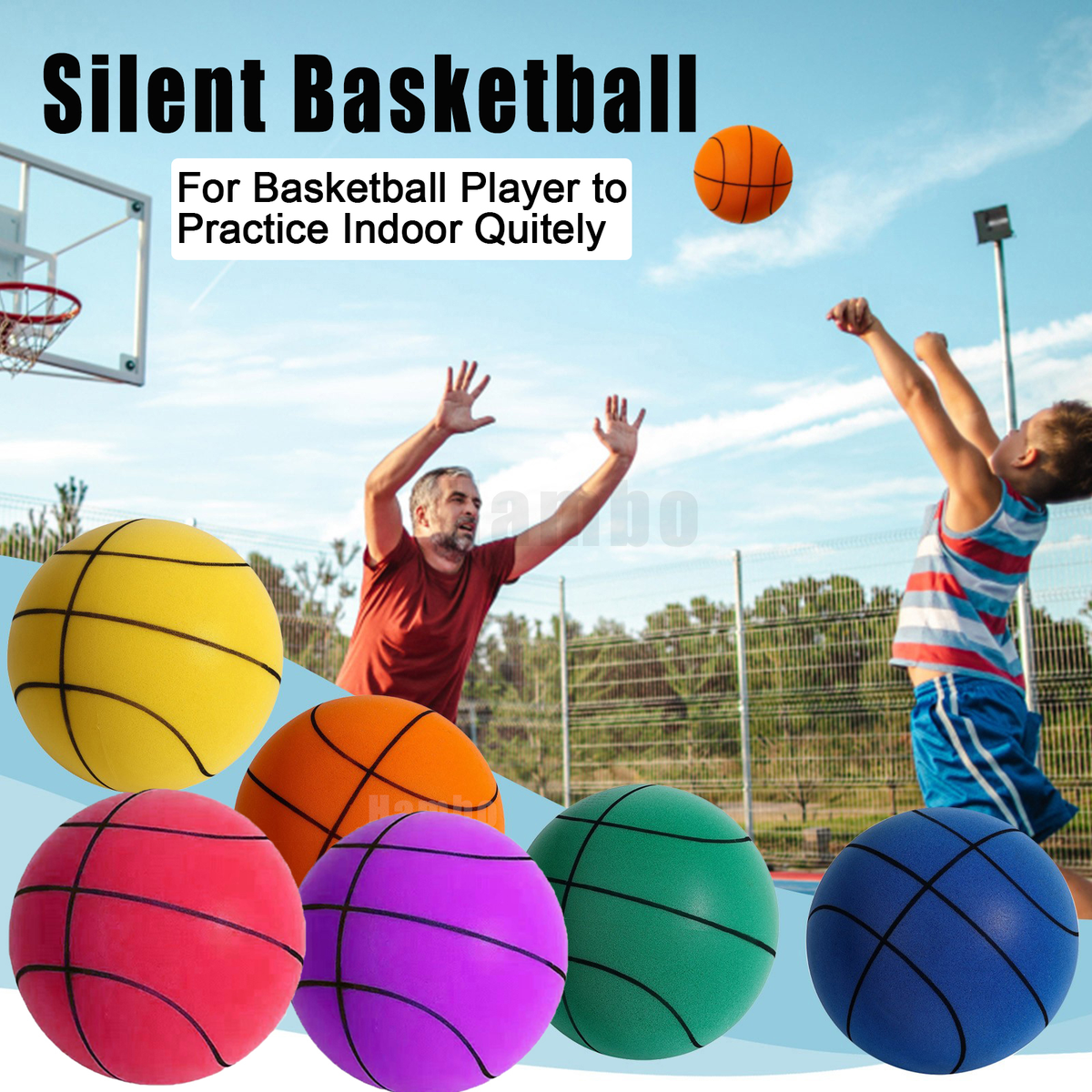 The Grip basketball quiet basketball