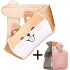 WarmCush – Reusable Plush Hot Water Bottle with Hip Cushion