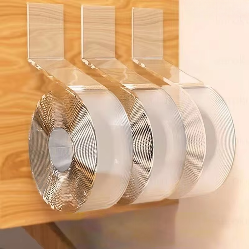 Transparent Double Sided Nano Adhesive Tape - 1M 3M 5M Reusable Waterproof Mounting Roll