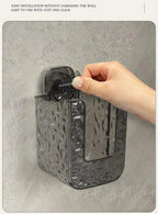 GlowFix Wall Tissue Holder — No more chaos, your bathroom will be stylish, clean, and totally relaxing!