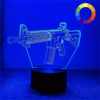 GeoLume - 3D LED Desk Lamp with Touch