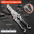Foldable 8-in-1 Wire Stripper for Electrical Work