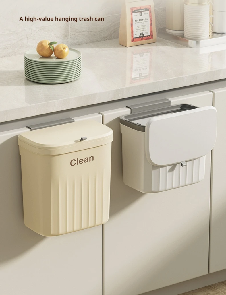 FlexiBin Kitchen Wall Bin – 8.5L / 12L with Lid