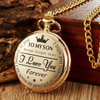 Best Gift-Pocket Chain Watch With Quartz
