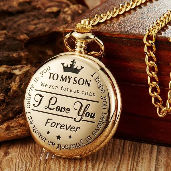 Best Gift-Pocket Chain Watch With Quartz