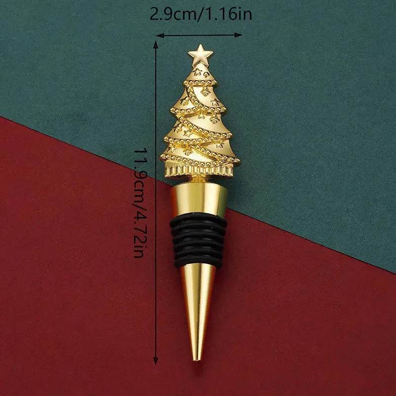 Creative Christmas Tree Wine Stopper Sealed Wine Bottle Stopper